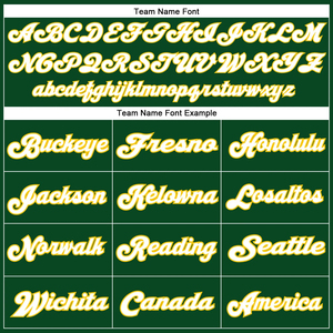 Camiseta de Fútbol Americano Personalizada para Hombre, Color Verde, Manga Corta, Impresión Sublimada, Malla Transpirable, Uniforme de Equipo, Número 00 Personalizado - Product Image 5