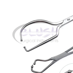 <b>Plate</b> Locking Forceps Half <b>Ring</b> Forceps with Ball Orthopedic Instrument By Blush Surgical - Product Image 5