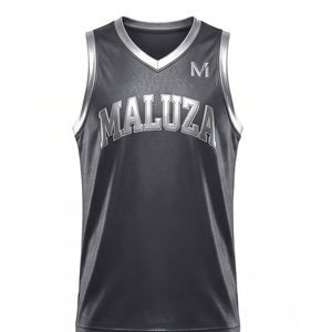 Uniforme de baloncesto personalizado, pantalones cortos transpirables, ropa deportiva, diseño de ropa de equipo para cancha urbana, MALUZA INDUSTRIES - Product Image 1