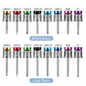 Kit Prothétique Universel pour Implants Dentaires, Clé Dynamométrique Manuelle, Tournevis, Extracteur, Autoclavable, Boîte d'Utilisation Dentaire Professionnelle - Product Image 5