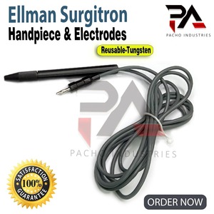 ชุดอุปกรณ์ผ่าตัดด้วยไฟฟ้าแบบใช้ซ้ำได้ ยี่ห้อ Ellman Surgitron ทำจากสแตนเลส จำนวน 7 ชิ้น พร้อมอิเล็กโทรด |   เครื่องจี้ไฟฟ้าความถี่วิทยุแบบฆ่าเชื้อได้ - Product Image 4