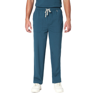 Unisex Cotton Worsted Fabric Scrub Uniform Medical <b>Doctor</b> <b>Set</b> OEM Factory Custom Logo Design Hospital Clothing Needle Detection - Product Image 4