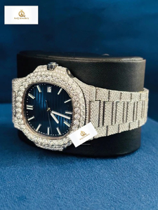 Sparkling Moissanite Diamond Iced Out Hip Hop Wristwatch for Men Luxury VVS Bling Fashion <b>Watch</b> For Wholesale Purchase - Product Image 1