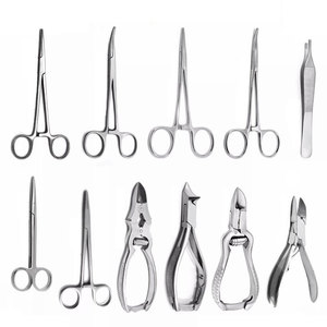 Advanced Stainless Steel Podiatry Toenail Surgery Instrument <b>Kit</b> for Professional Chiropody and Foot Care Procedures - Product Image 1
