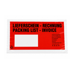 Enveloppe autocollante de qualité supérieure pour liste de colisage, vierge et imprimée, pour documents d'expédition et colis de messagerie - Product Image 4