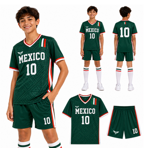 ชุดเสื้อฟุตบอลเยาวชนคูราเซา 2026 สีน้ำเงินเหลือง ชุดยูนิฟอร์มเด็ก ชุดฝึกซ้อมแบบกำหนดเองได้ - Product Image 5