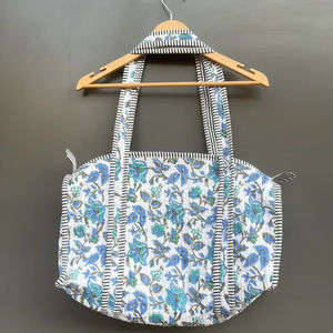 Sac fourre-tout matelassé léger vintage bohème grande capacité en coton pour femme toutes saisons – Vente en gros - Product Image 1
