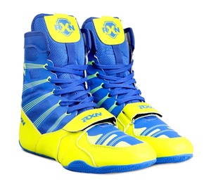 Calzado de Boxeo RXN Knockout con Cordones, Exterior de Malla y Característica Antideslizante, Modelo BX-16 para Hombre y Mujer - Product Image 1