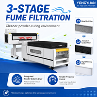 Imprimante DTF F60 60cm pour les startups et les productions à l'échelle industrielle, 6 têtes I3200, flux de travail automatisé et vitesse de référence de 27m²/h