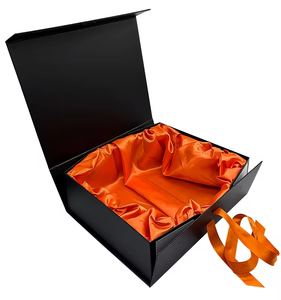 Custom Luxury Hair Packaging Box with Logo Pretty <b>Magnetic</b> Flap Lid Satin Lining Customizable Paperboard Magnet Gift Wig Box - Product Image 2