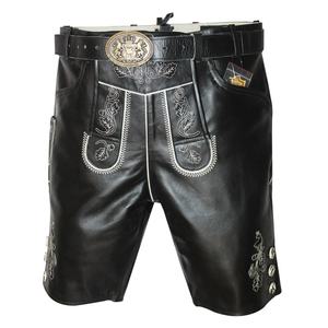 Trachten Herren Lederhose Kurz Oktoberfest Bavarian Lederhosen 2025 - Product Image 4