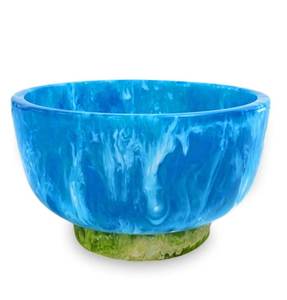 DECORATIVE RESIN BOWLS SALAD SERVING BOWL NEW DESGIN Serving Resin Bowl Handmade Home & Garden Kitchen & Customization - Product Image 3