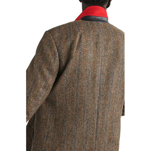 2026 <b>Men's</b> Thick Woolen <b>Overcoat</b> Breathable <b>Winter</b> Business Coat Casual Warm Formal Jacket <b>Men's</b> Trench Coats - Product Image 6