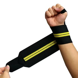 สายรัดข้อมือยกน้ำหนัก สายรัดข้อมือออกกำลังกาย สายรัดข้อมือเพาเวอร์ลิฟติ้ง สำหรับการฝึกยกน้ำหนัก ผู้ผลิต OEM แบบกำหนดเอง ปรับได้ - Product Image 1