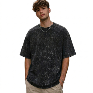 Proveedor de Camisetas de Algodón OEM, Corte Holgado con Lavado Ácido, Impresión DTG/DTF, Logotipo Personalizado, MOQ Bajo, Fabricante - Product Image 5