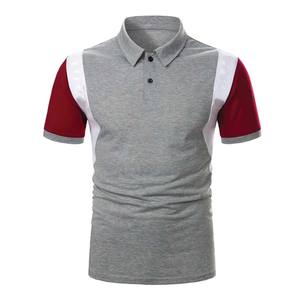 Camiseta de Golf Personalizada al por Mayor con Logotipo OEM, Cuello de Borde de Felpa, para Hombre, Sólida, Transpirable, de Media Manga, Casual, de Alta Calidad - Product Image 2