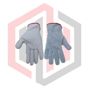 Guantes de Conducción de Cuero Genuino para Hombre, Diseño Clásico, Anticorte, Antideslizantes, 7 oz, Sin Silicona, Sin Polvo, Resistentes a Desgarros, de Seguridad - Product Image 5