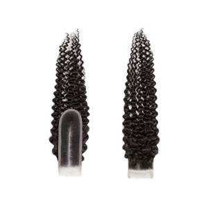 ผมแท้แบบอินเดีย Remy  แบบหยิกเป็นลอน  ชนิด U-Part Closure  ติดง่าย  แบบที่ 1 น้ำหนัก 40 กรัม - Product Image 1