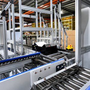 Rotary positioning conveyor Handling Assembly Line Conveyor 90 degree pop-up transfer Adjustable Speed for Manufacturing - Product Image 1