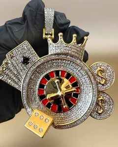 Luxury Gold Plated Paw Pendant With <b>Crystal</b> Rhinestones Micro Insert <b>Animal</b> Themed Charm Unisex Jewelry - Product Image 4