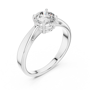 Anillo de Diamante Moissanita de Plata de Ley 925 de Marca Privada, Proveedor de Joyería al por Mayor, Fabricante OEM - Product Image 4