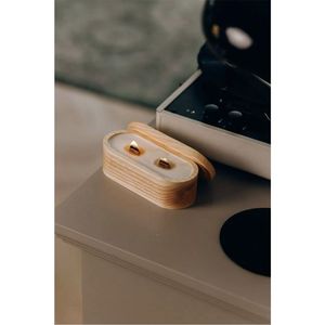 Vela Premium en Forma de Corazón en Recipiente de Madera con Mecha de Madera |   Vela Aromática de Cera de Soya para Regalo del Día de San Valentín |   Tazón de Madera Sostenible - Product Image 2