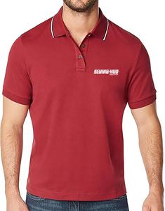 Chemises Polo pour Hommes en Coton 100% de Haute Qualité, Vente en Gros, Uni, Manches Courtes, Impression Numérique, Logo Personnalisé, Couleur Personnalisée - Product Image 5