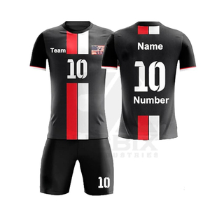 Nueva Camiseta de Fútbol para Hombre 2026, Uniforme de Equipo Personalizado con Logotipo Frontal, 100% Poliéster, Antibacteriana, de Secado Rápido, Ropa Deportiva - Product Image 1