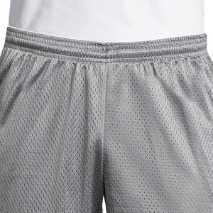 Pantalones Cortos Deportivos de Malla Ecológica 100% Poliéster con Logotipo Personalizado de Alta Calidad, Estilo Urbano, Color Sólido, para Hombre - Product Image 4