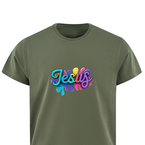 Camiseta de Hombre Oversize 100% Algodón, 320g, con Logotipo Personalizado Impreso, Diseño de Última Moda, Precio de Fábrica, Impresión DTF, Venta al Por Mayor - Product Image 2