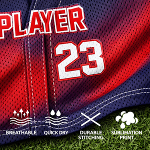 ชุดซอฟต์บอลและเบสบอลแบบสั่งทำพิเศษ ระบายอากาศได้ดี ไซส์พลัส พร้อมการพิมพ์แบบซับลิเมชั่น - Product Image 6