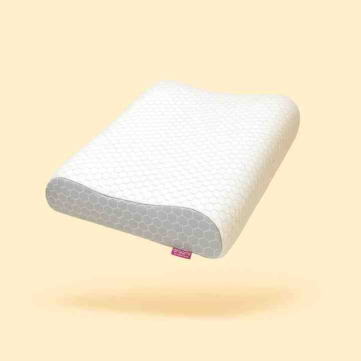 Ergonomic Memory foam wave orthopedic support cervical pillow for sleeping head and neck support kids toddler