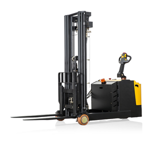 Apilador industrial que ahorra espacio con excelente elevación vertical y cuerpo compacto diseñado para manejar paletas pesadas en espacios reducidos. - Product Image 2