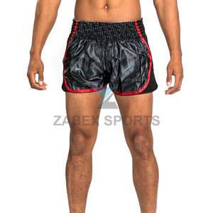 Pantalones Cortos de Muay Thai y MMA de Primera Calidad, Personalizados, Ligeros, Transpirables, de Secado Rápido, en Tela de Poliéster/Spandex/Algodón - Product Image 1