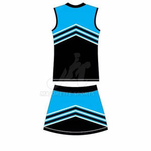 Robe de cheerleading pour femmes de haute qualité, séchage rapide, légère, couleur unie - Product Image 2