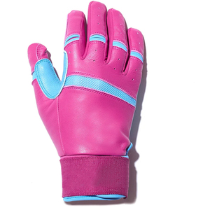 Gants de frappe de baseball en gros, paume renforcée, fermeture flexible, fabrication sous marque privée pour les acheteurs d'équipements de baseball - Product Image 1