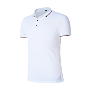 Camisetas Polo de Golf Casuales de Manga Corta para Hombre, Tallas Grandes, con Solapa, de Algodón, Combinación de Colores, Bordadas, Venta al por Mayor en América - Product Image 1