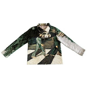 GINWEN Customized Logo Light Sports Satin Bomber Jacket Baseball Letterman Jacket <b>Green</b> <b>Silk</b> Shell Varsity Jacket Satin Man - Product Image 1