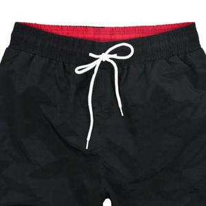 Short de bain pour homme avec doublure en maille solide, tenue décontractée, taille élastique, pantalon de couleur unie - Product Image 2