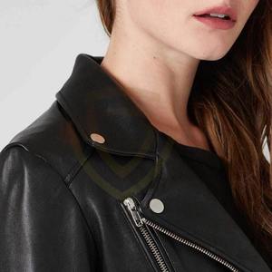 Veste en cuir pour femme, style streetwear, design tendance 2026, vestes en cuir pour femmes, vêtements pour femmes - Product Image 5