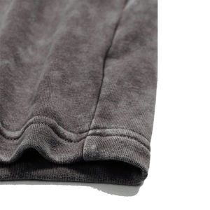 Shorts de Algodón 100% de Alta Calidad para Hombre, Lavado Ácido, para Gimnasio y Uso Diario, Cintura Elástica, Logotipo Personalizado, Unisex - Product Image 5