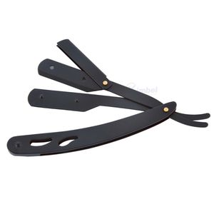 Professional Stainless Steel Straight Razor Folding Precision <b>Edge</b> Shaving Tool with Ergonomic Handle Design - Product Image 5