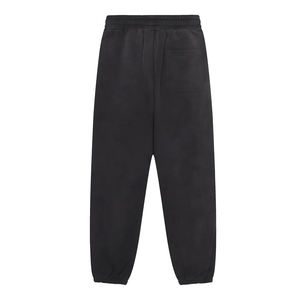 Pantalon de jogging personnalisé pour homme, avec cordon de serrage, couleur unie, décontracté, imprimé logo, respirant, style universitaire, coupe oversize - Product Image 4