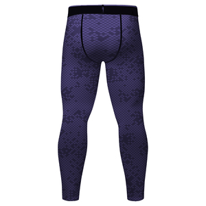 TRENDION APPARELS Leggings Deportivos Personalizados para Hombre, Spandex/Poliéster, Transpirables, Compresión, Cintura Elástica, Largos, para Entrenamiento en Gimnasio - Product Image 4