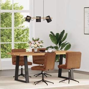 Juego de 4 Sillas de Comedor Marrones - Product Image 1