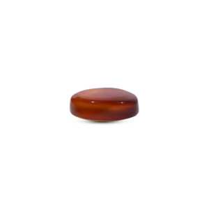 Natural Handcrafted Yemeni Aqeeq 10.05 Carat Loose Cabochon Gemstone for Fine Jewelry - Product Image 3
