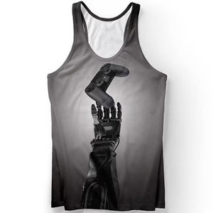 Camiseta sin mangas para hombre, lavable, anti-pilling, del mejor material, antiarrugas, de alta demanda, moderna, con sublimación. - Product Image 2