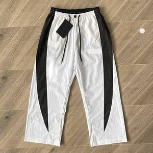 Oem Custom Logo Blank Two Piece Nylon Set's Sublimation <b>Polyester</b> Vintage Streetwear Zip up Windbreaker Set Tracksuit for Men - Product Image 3