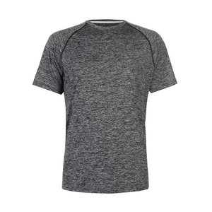 Men's <b>Raglan</b> Sleeve Quick Dry Solid Color Knitted T-Shirt O-Neck Slim Fit Casual Short Sleeve Polyester Jersey <b>Top</b> - Product Image 1