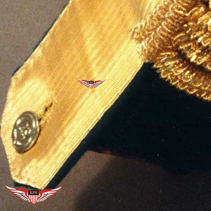 Epaulette Dorado Trenzado con Flecos, Accesorio para Desfiles y Ceremonias, de Lujo, Metálico, para Hombro - Product Image 4